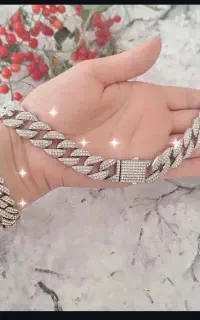 ست گردنبند ودستبند کارتیرفول نگین