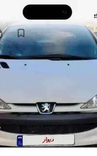 فروش ۲۰۶ مدل ۱۳۹۶رنگ سفید