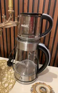 کتری برقی به همراه قوری