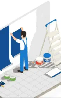 کیفیت نصب کاغذ دیواری چقدر برات مهمه / رد نکن