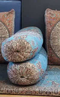 پشتی شاه نشین ۷ تکه در حد نو