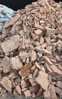 ماکادام شکسته کوهی قلوه سنگ معدنی لاشه سنگ پی شفته