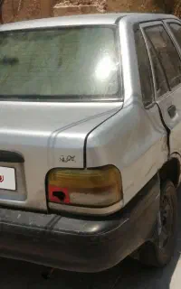 پراید 131 رنگ نقره ای