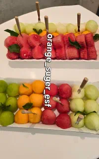 پذیرایی میز مزه فینگرفود کیک دسر پیش غذا اسلایدر