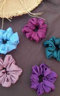 اسکرانچی ساتن ابریشم اصل