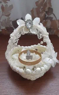 دسته گل عروس مصنوعی