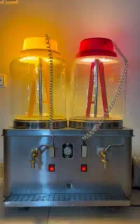 دستگاه یخچال فریزر و آبمیوه سردکن همزن آلمانی