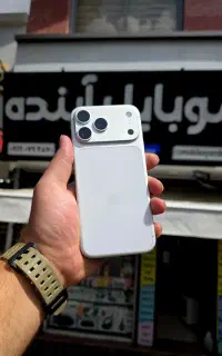 آیفون ۱۷ پرومکس حافظه ۲۵۶ باتری ۱۰۰ سایکل ۱۳