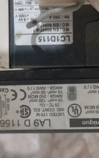 دوعدد کنتاکتور 110ویکی 220