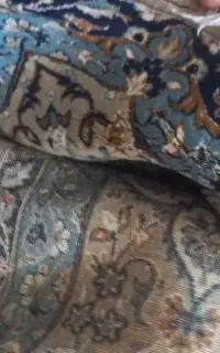 فرش ۱۲ متری رنگ آبی فیروزه ای