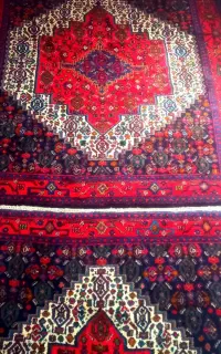 قالی دست بافت عتیقه