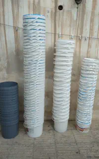 سطل پلاستیکی در حد نو