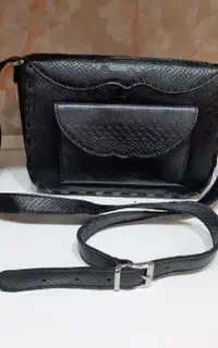 کیف دوشی با چرم طبیعی