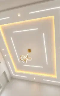 اجرای کناف لاین نوری کنافکاری و دکوراسیون داخلی