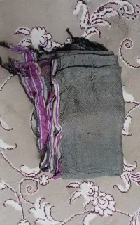 دستمال یزدی ابریشم طبیعی