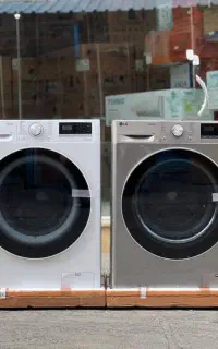 لباسشویی درجه یک R5 الجی در دورنگ سیلور و سفید