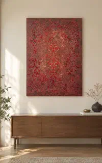 تابلو پتینه دست‌ساز مدرن ۵۰×۷۰