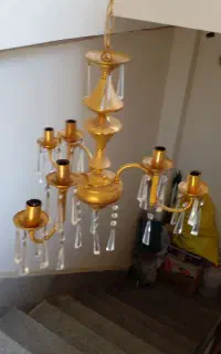لوستر ۶شعله ودیوار کوب