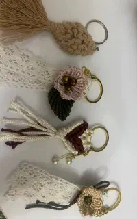 انواع اکسسوری و کیف های رافیا و مکرومه