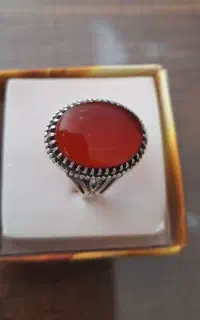 انگشتر عقیق یمن فاخر
