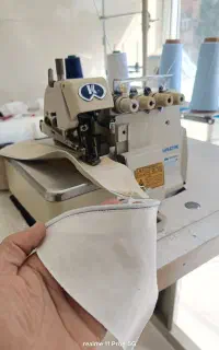 چرخ خیاطی زیگزال ۴نخ فابریک جک دینام دار