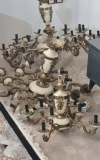 لوستر تمام برنجی
