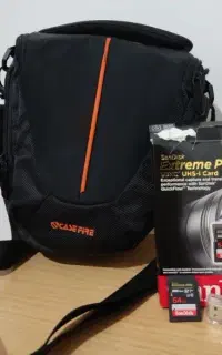 کیف دوربین برند کیس فایر  و رم ۶۴گیگSanDisk