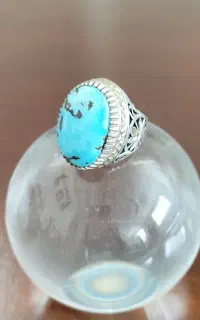 انگشتر نقره (فیروزه)