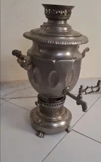 سماور نفتی یک منی وزن وکاملا برنج پیچ تا پیچ برنج