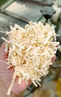 پوشال چوب نراد خشک