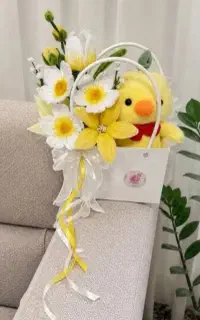 دسته گل هدیه روز دختر