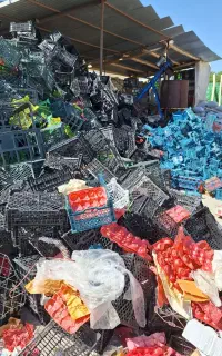 همکار در گاراژ ضایعات