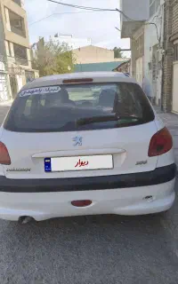 پژو ۲۰۶ تیپ ۲ مدل ۹۵