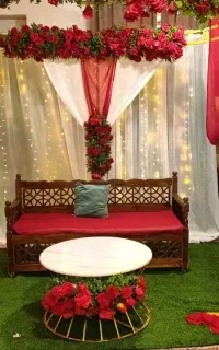 اجاره سفره عقد،گل آرایی،جایگاه‌،لباس عروس