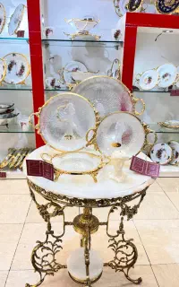 سرویس کریستال برنجی
