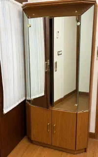 جا لباسی و جا کفشی اینه دار
