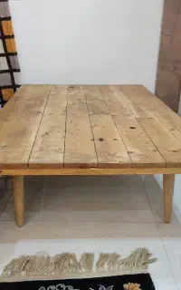 میز جلو مبلی چوبی ـ صنایع چوبی