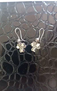 گوشواره نقره. وزن 2.55 گرم