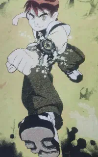 فرش کودکانه با طرح بنتن
