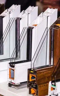 توری پلیسه پنجره دوجداره UPVC(تحویل فوری)