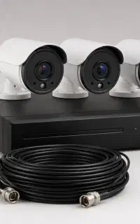 پکیج کامل دوربین مداربسته  AHD با DVR و هارد