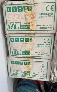 فروش لامپ کم مصرف رنگی