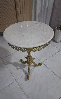 میز خاطره ،میز تلفن برنز
