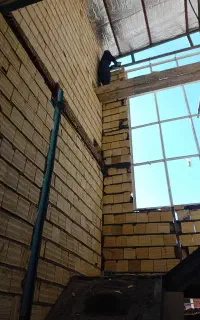 استابنا دیوار چینی تخریت ساختمان