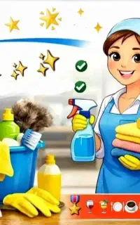 نظافت چی خانوم جهت امور منزل
