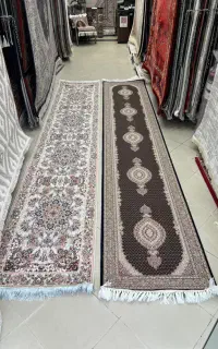 فرش ماشینی 1200 شانه طرح جواهر سایز ۴×۱.۲