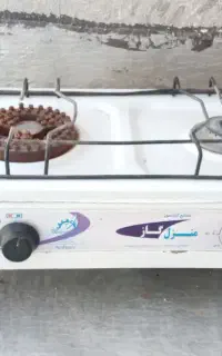 گاز دوشعله  منزل گاز لعابی