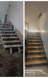 کاشی کاری سرامیک و سنگ کاری ساختمان