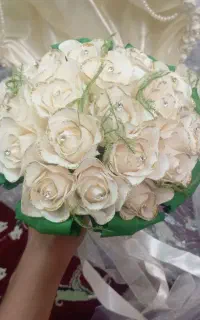 دسته گل عروس