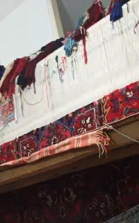 آموزش قالی بافی با قلاب مختص بانوان